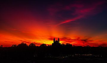 Speyer-The sky burns by Roland Hoffmann
