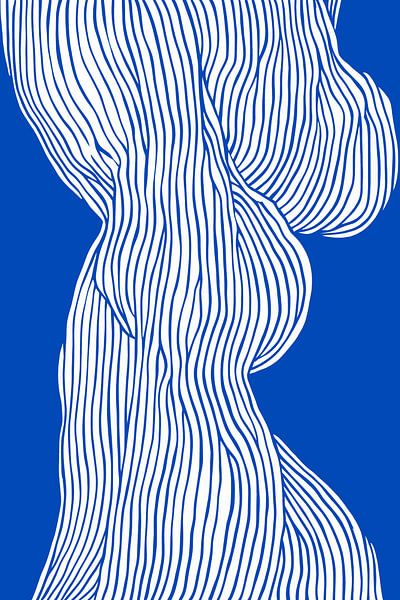 Fibers No 1 (blue) by Treechild
