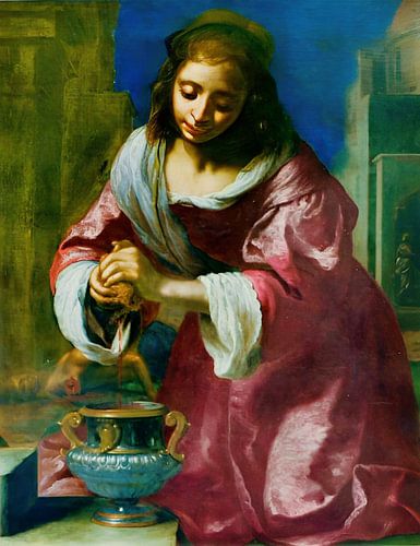 Santa Prassede par Felice Ficherelli. Version remastérisée.