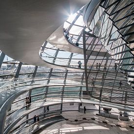 Reichstag Berlin – Inside the dome by David Pronk