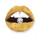 Gouden lippen II, Mercedes Lopez Charro van Wild Apple thumbnail
