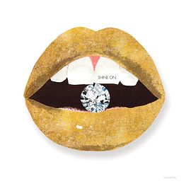 Gold Lips II, Mercedes Lopez Charro by Wild Apple