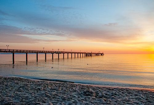 Sonnenaufgang Ostseebad Binz von Andreas Horst