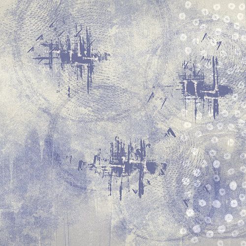 Organische Oberflächenmuster und Pinselstriche in Lila-Tönen