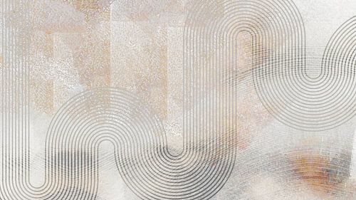 Japandi Regenboog Landschap