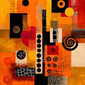 Mélange vibrant sur Harry Hadders Design