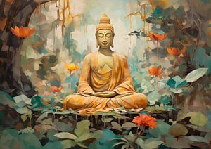 Bouddha en méditation