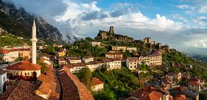 Ansicht von Kruje, Albanien