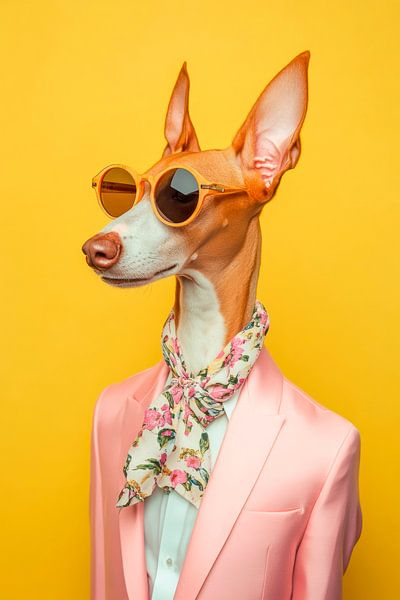 Ibizan Hound by Poster Art Shop