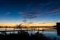 Zoetermeerse Plas na zonsondergang | Noord Aa Reddingsbrigade van Ricardo Bouman thumbnail
