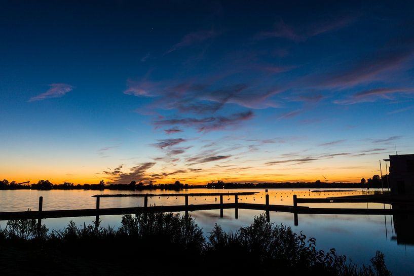 Zoetermeerse Plas na zonsondergang | Noord Aa Reddingsbrigade van Ricardo Bouman