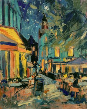 Nachtcafé Amorsplein von Nop Briex