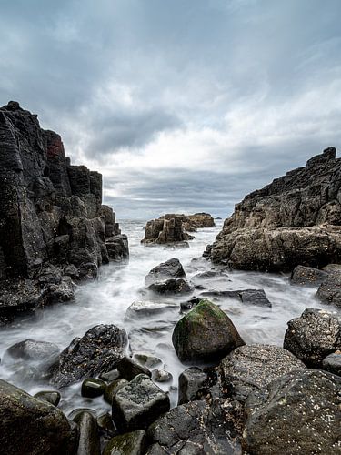 Waves along the Scottish coastline by Marco Schep