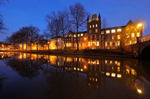Maliesingel with Hieronymus House in Utrecht, photo 2 (version without bus)