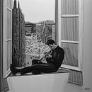 Chet Baker schilderij van Paul Meijering thumbnail