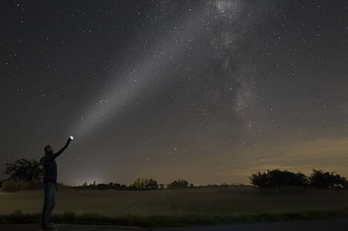 die Milchstraße über Almkerk