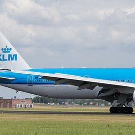 KLM Airplane Dutch Olympic Team von Harold Versteeg