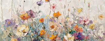Jardin de rêve pastel