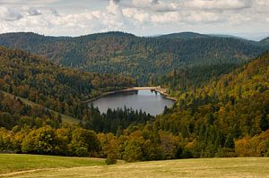 Lac de la Lande, Vosges von Wim Slootweg