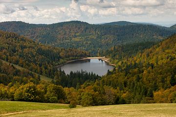 Lac de la Lande, Vosges by Wim Slootweg