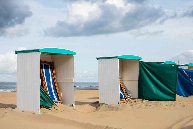 strandhuisjes van Arjan van Duijvenboden