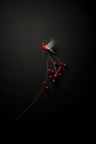 Bird loves Black Berry