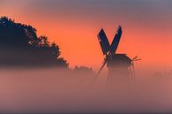 Sunrise at the Langeland Mill in Garmerwolde by Henk Meijer Photography thumbnail