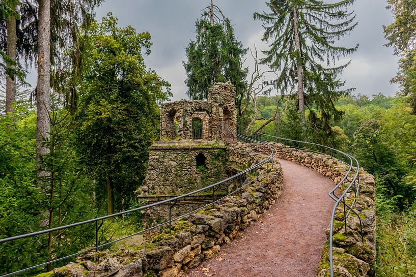 Welkom in het Belvedere Palace in de klassieke stad Weimar van Oliver Hlavaty