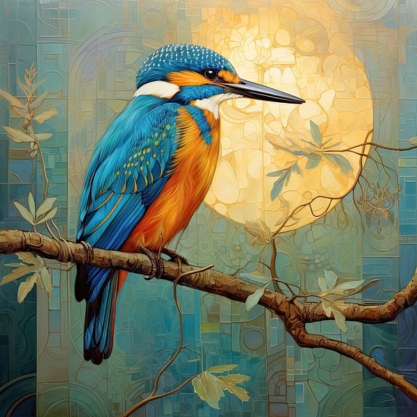 Kingfisher by Wall Wonder