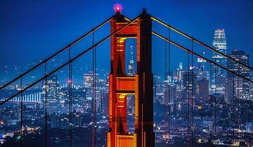 Golden Gate, San Francisco van Photo Wall Decoration