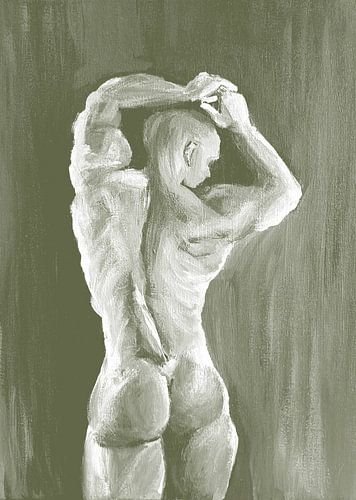 Fitness Flex Man olijfgroen