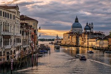 Zonsopgang in Venetië van Achim Thomae