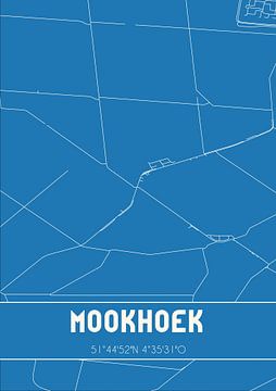 Blueprint | Map | Mookhoek (South Holland) by Rezona