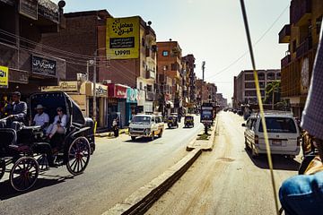 Egyptian Street Pictures: A Dive into the Daily Life of Edfu and Aswan by FotoDennis.com | Werk op de Muur