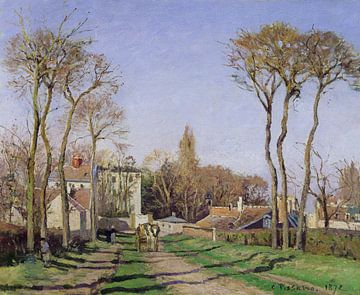 Camille Pissarro,Toegang tot het dorp Voisins