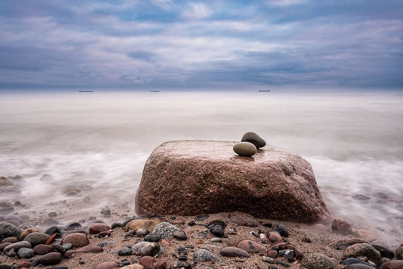Steine an der Ostseeküste von Rico Ködder