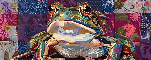 Bunter Frosch | GlitterGaze