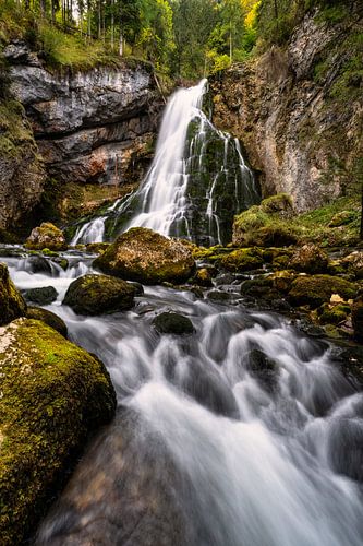 Chute d'eau dans la région de Salzbourg