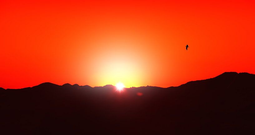 Zonsondergang van Bo Valentino