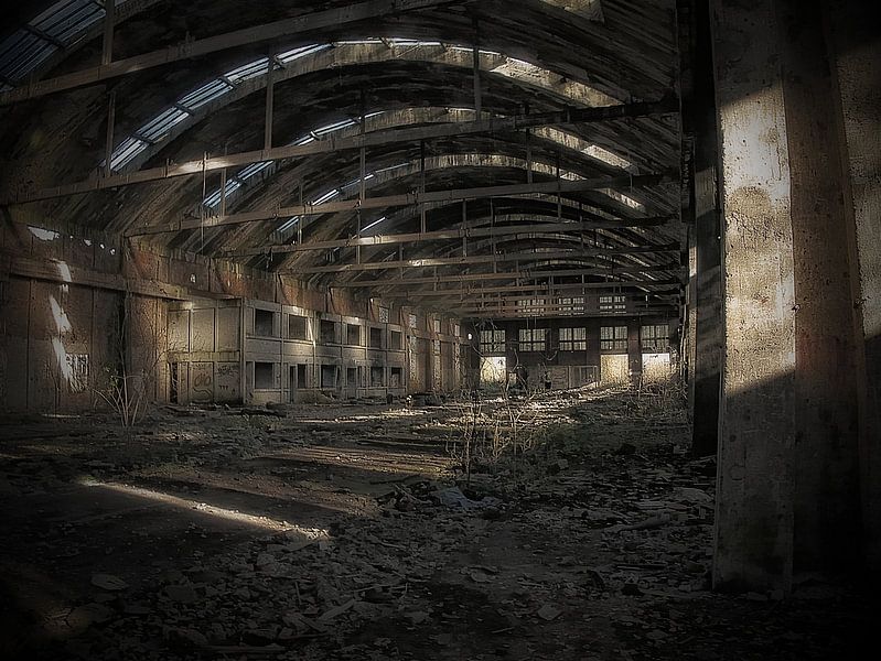 L&#039;usine d&#039;Hirson abandonnée par Betty Maria Digital Art
