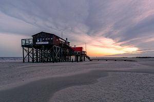 Sonnenuntergang an der Nordseeküste