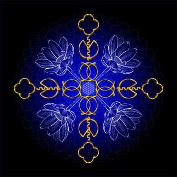 Crystal Mandala-AN'ANASHA-MOHA'RA-MONA'OHA by SHANA-Lichtpionier