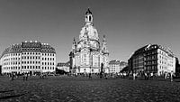 Dresden Neumarkt met Frauenkirche van Frank Herrmann thumbnail