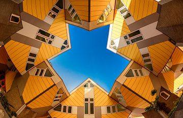 Maisons cubiques Rotterdam sur Ronne Vinkx