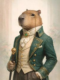 Der vornehme Capybara-Gentleman von uwidya