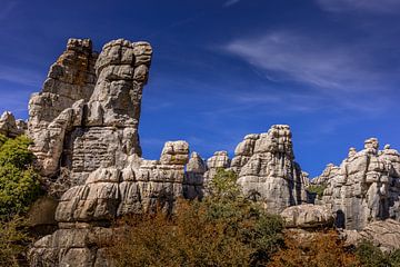 Torcal de Antequera, formations rocheuses extraordinaires, Espagne.