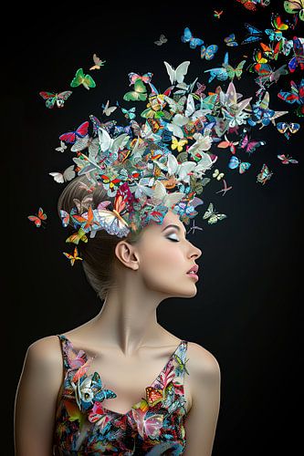 femme avec trouveurs