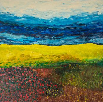 Dunes and Flowers