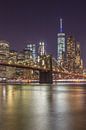 New York Skyline - Brooklyn Bridge 2016 (7) van Tux Photography thumbnail
