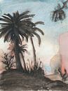 Urlaub unter Palmen von Its all Round Art Miniaturansicht
